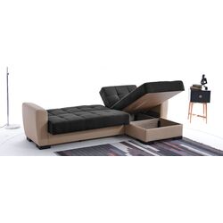 Canapea de colt Fabulous Dynamic 58-002 (Dark Gray/Beige) Thumb