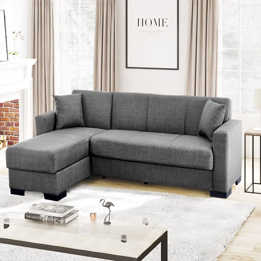 Canapea de colt Fabulous Hugo 52-002 (Gray)