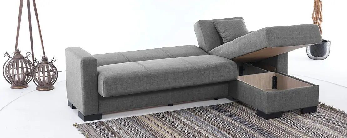 Canapea de colt Fabulous Hugo 52-002 (Gray)