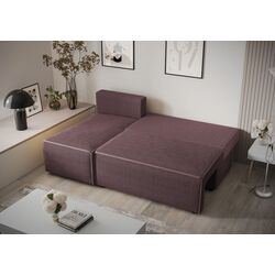 Canapea de colt Space Meble Mira Corner Left Poso 27 (Pastel Purple) Thumb