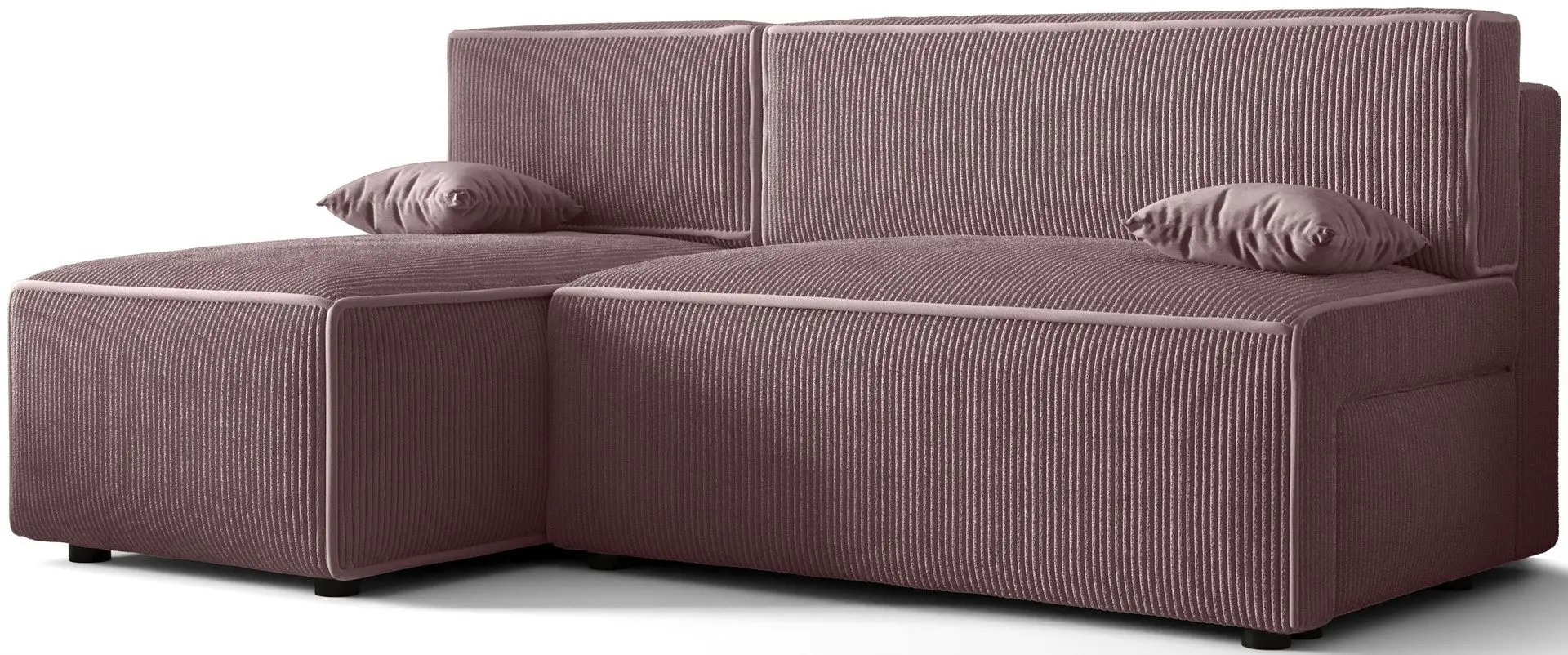 Canapea de colt Space Meble Mira Corner Left Poso 27 (Pastel Purple)