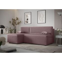 Canapea de colt Space Meble Mira Corner Left Poso 27 (Pastel Purple)