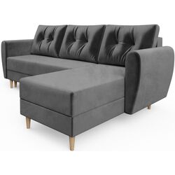 Canapea de colt Space Meble Palermo L Itaka 14 (Gray) Thumb