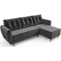 Canapea de colt Space Meble Palermo L Itaka 14 (Gray) Thumb