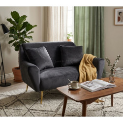 Диван DP Gloriosa 2 (Black/Golden)