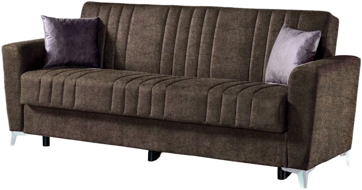 Canapea Fabulous Ekol 3-locuri 73-100 (Dark Brown)