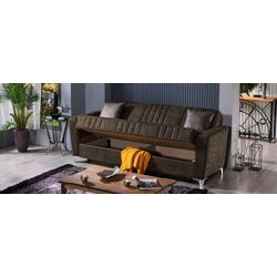 Canapea Fabulous Ekol 3-locuri 73-100 (Dark Brown) Thumb