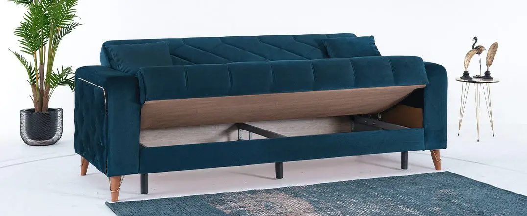 Canapea Fabulous Melisa 3-locuri 82-003 (Blue-Green)