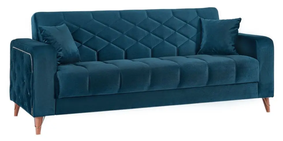 Canapea Fabulous Melisa 3-locuri 82-003 (Blue-Green)