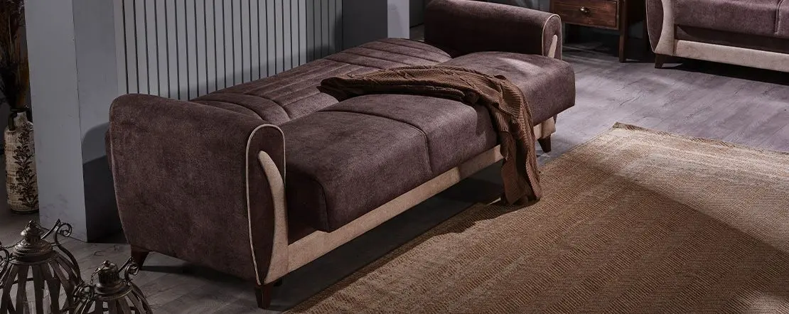 Диван Fabulous Seren 3-местный 73-100 (Dark Brown/Beige)