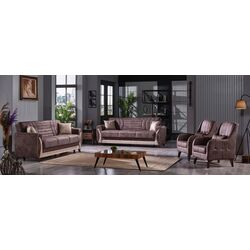 Диван Fabulous Seren 3-местный 73-100 (Dark Brown/Beige) Thumb