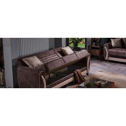 Диван Fabulous Seren 3-местный 73-100 (Dark Brown/Beige) Thumb