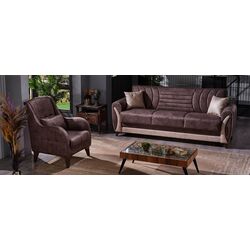 Диван Fabulous Seren 3-местный 73-100 (Dark Brown/Beige) Thumb