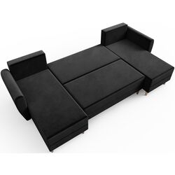 Диван П-образный Space Meble Palermo U Itaka 15 (Black) Thumb