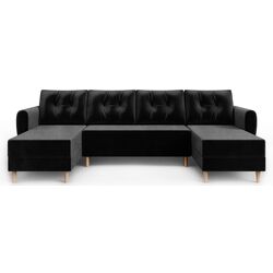 Диван П-образный Space Meble Palermo U Itaka 15 (Black) Thumb