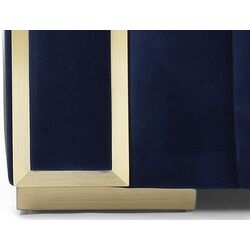 Диван Signal Vogue 3 Velvet (Blue/Gold) Thumb