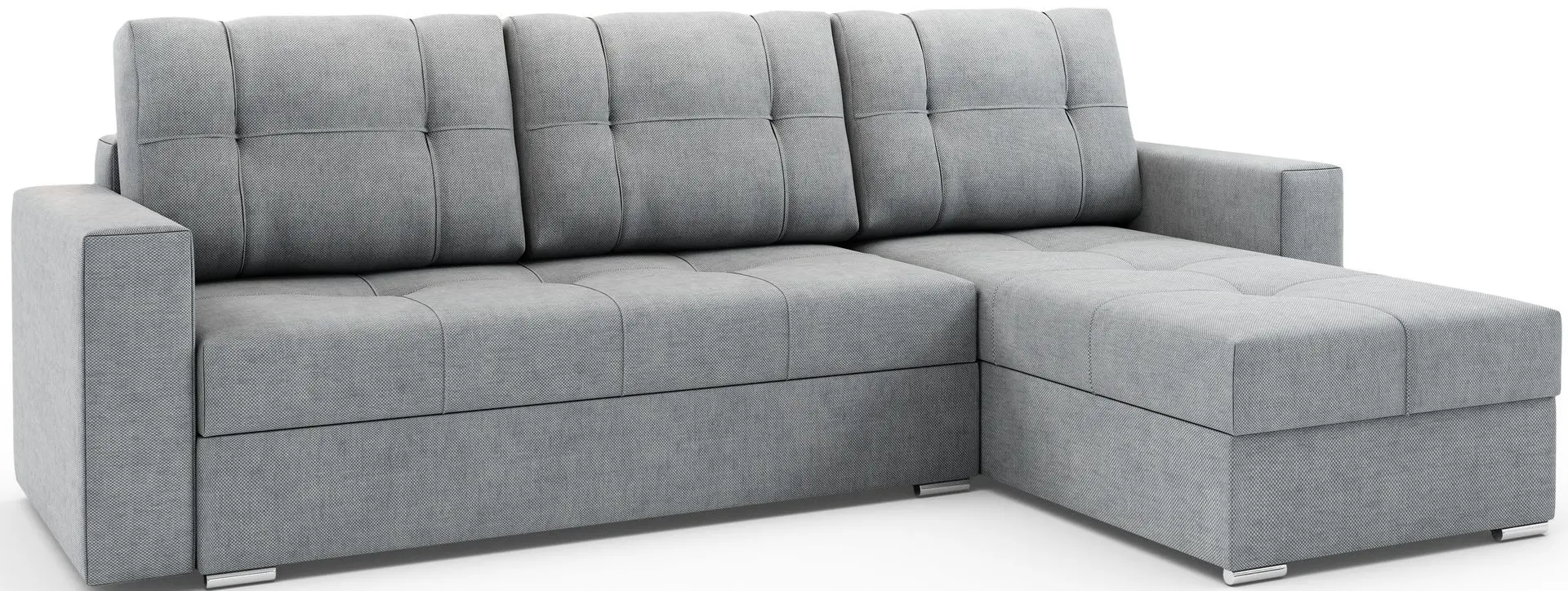 Canapea de colt Space Meble Karo Lars 90 (Gray Light)