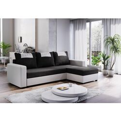 Диван угловой Space Meble Star Bis Sawana 14/D511 (Black/White) Thumb