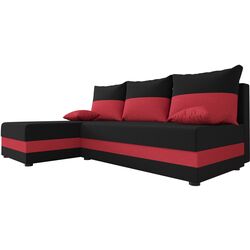 Диван угловой Space Meble Hewlet Sawana 14/Sawana 13 (Black/Red) Thumb