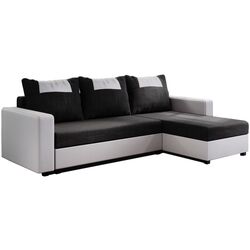 Диван угловой Space Meble Star Bis Sawana 14/D511 (Black/White) Thumb