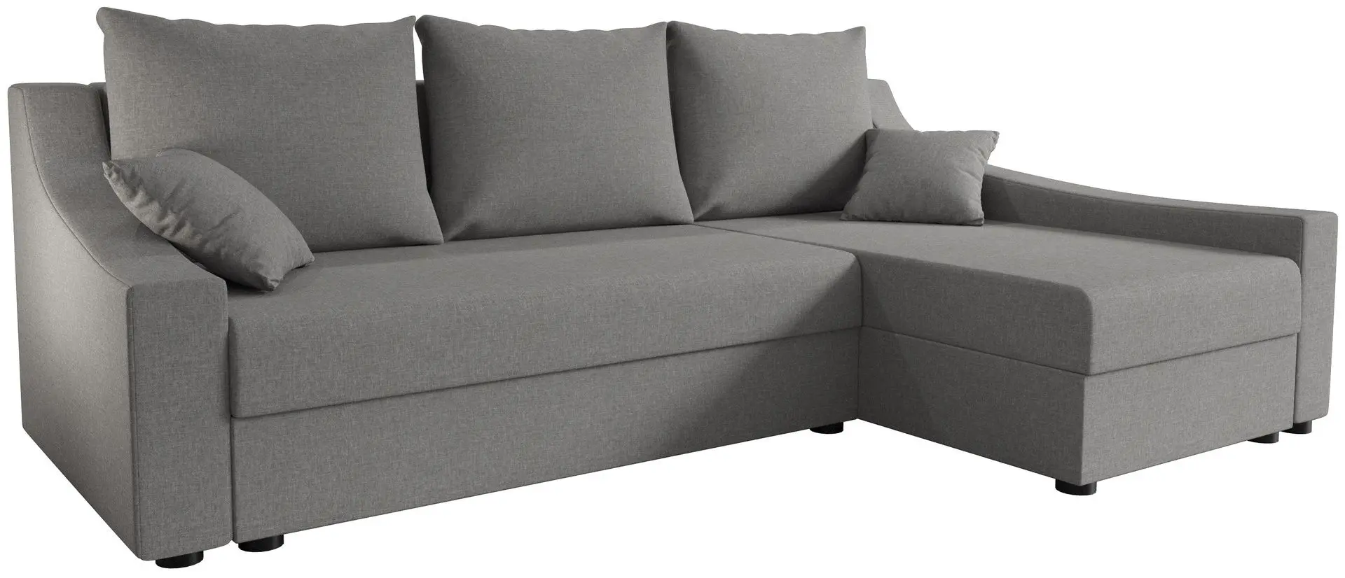 Canapea de colt Space Meble Ontario Right Sawana 21 (Gray) - 4