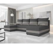 Canapea in forma de U Space Meble Hewlet U Sawana 05/Sawana 21 (Gray Dark/Gray)