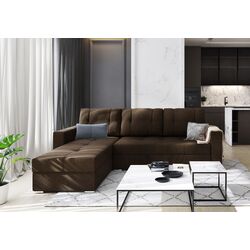 Canapea de colt Space Meble Karo Inari 28 (Dark Brown) Thumb