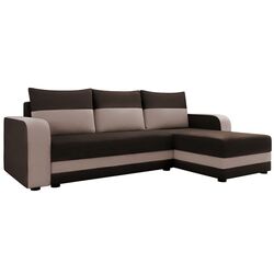 Canapea de colt Space Meble Hewlet Bis Sawana 16/Sawana 22 (Brown Dark/Brown Light) Thumb