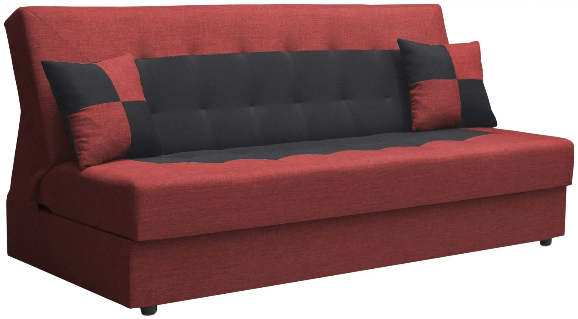Диван Space Meble Polo Foam Sawana 13/Sawana 14 (Red/Black) - 2