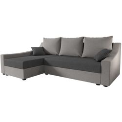 Диван угловой Space Meble Ontario Left Sawana 05/Sawana 21 (Gray Dark/Gray) Thumb