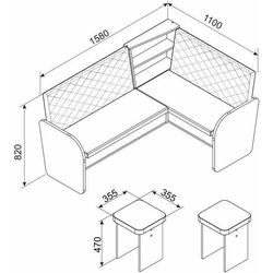 Coltar de bucatarie Ambianta Cezar Thumb