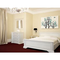 Comoda Gerbor White 4S 90 (Snow Ash/Silver Pine) Thumb