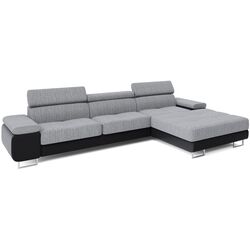 Canapea de colt Space Meble Anton Mini Right Kornet 02/D8 (Gray/Black) Thumb