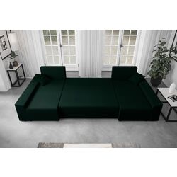 Диван П-образный Space Meble Paul U Itaka 10 (Green Dark) Thumb