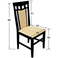 Scaun Evelin Deepa-R White/Gray (NV-10 WP) Thumb