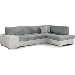 Canapea de colt Eltap Fabio Cover 83/Soft 17 Right (Gray/White) Thumb