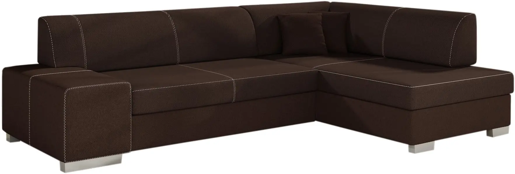 Canapea de colt Eltap Fabio Sawana 26 Right (Brown) - 2