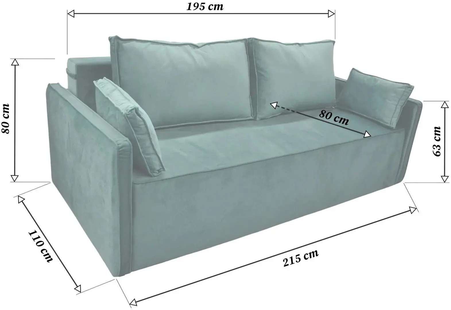 Canapea DP Greiss (Gray)