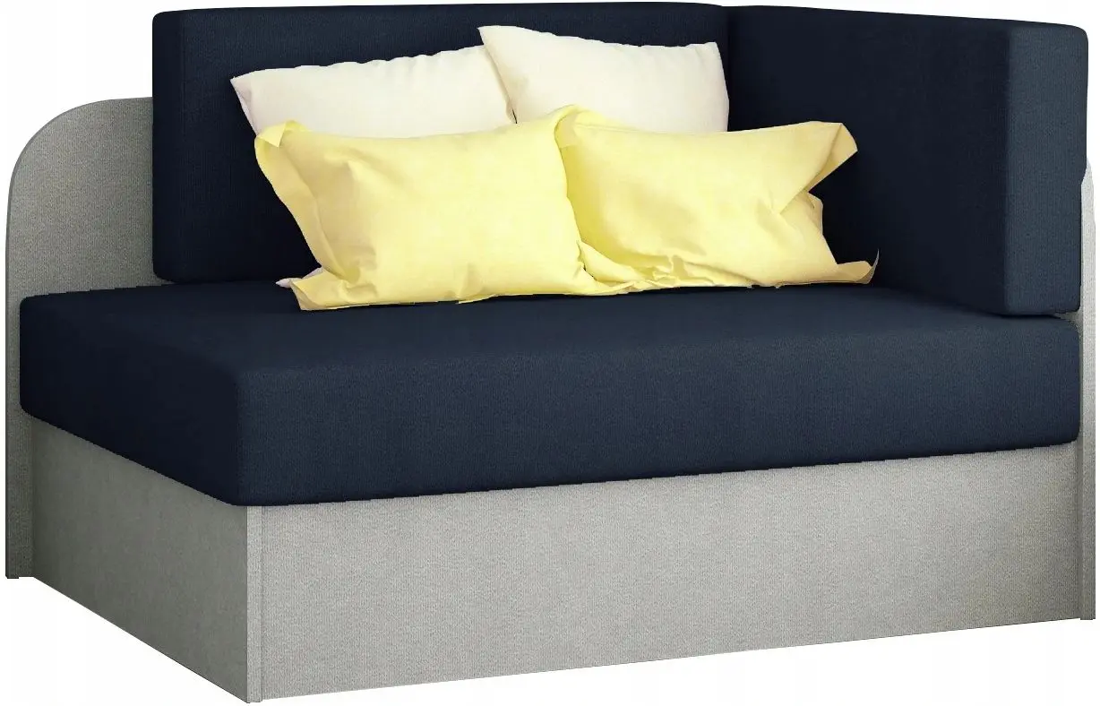 Диван Eltap Rosa Alova 79/Alova 10 (Dark Blue/Gray)