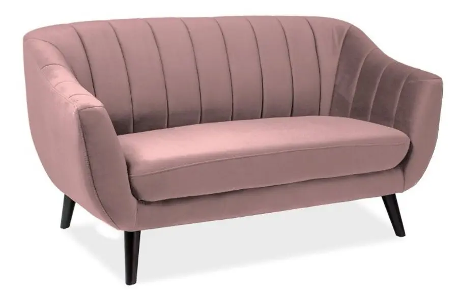 Диван Signal Elite 2 Velvet (Antique Rose/Wenge)
