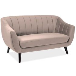 Canapea Signal Elite 2 Velvet (Beige/Wenge)