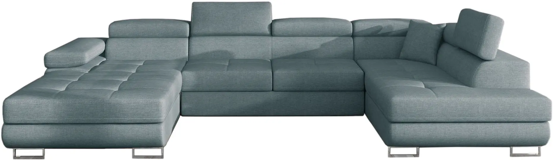 Диван П-образный Eltap Rodrigo Cover 70 Right (Blue-Gray)