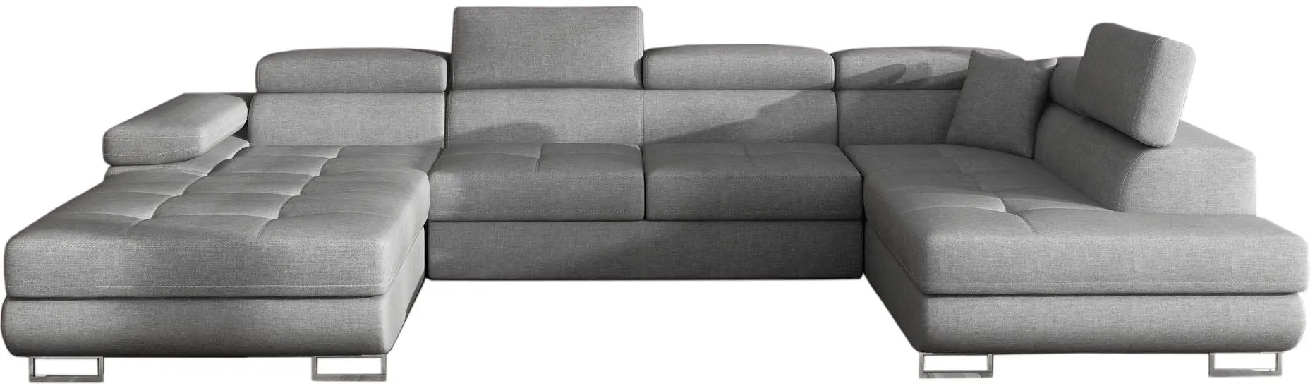 Canapea in forma de U Eltap Rodrigo Cover 87 Right (Gray)