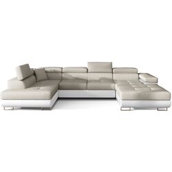 Диван П-образный Eltap Rodrigo Dora 21/Soft 17 Left (Beige/White)