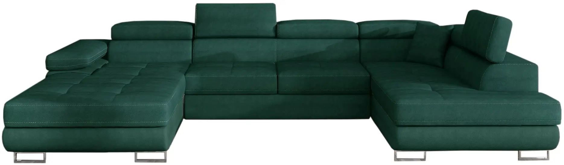 Canapea in forma de U Eltap Rodrigo Kronos 19 Right (Green)