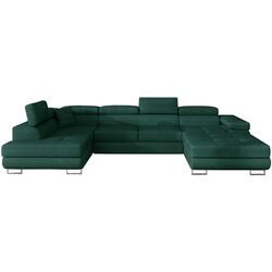 Canapea in forma de U Eltap Rodrigo Kronos 19 Left (Green)