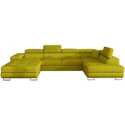 Canapea in forma de U Eltap Rodrigo Omega 68 Right (Yellow)