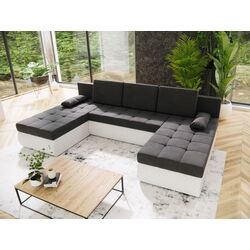 Canapea in forma de U Space Meble Bolt U M27/D511Pik (Gray/White)