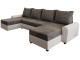 Canapea in forma de U Space Meble Dakar U Mikrofaza 1024/D511 (Gray/White)