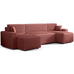 Canapea in forma de U Space Meble Mira U Bis Poso 29 (Coral) Thumb